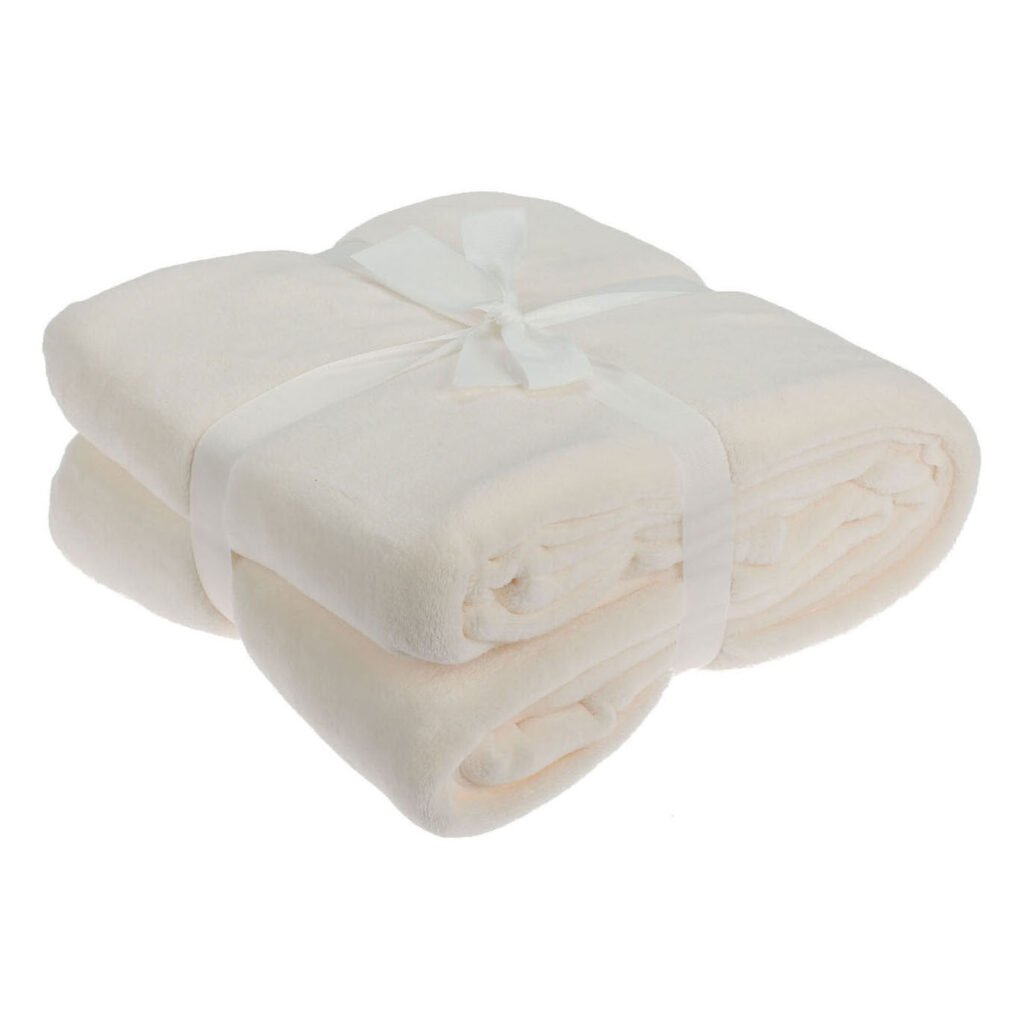 White Fleece blanket (180x230cm)