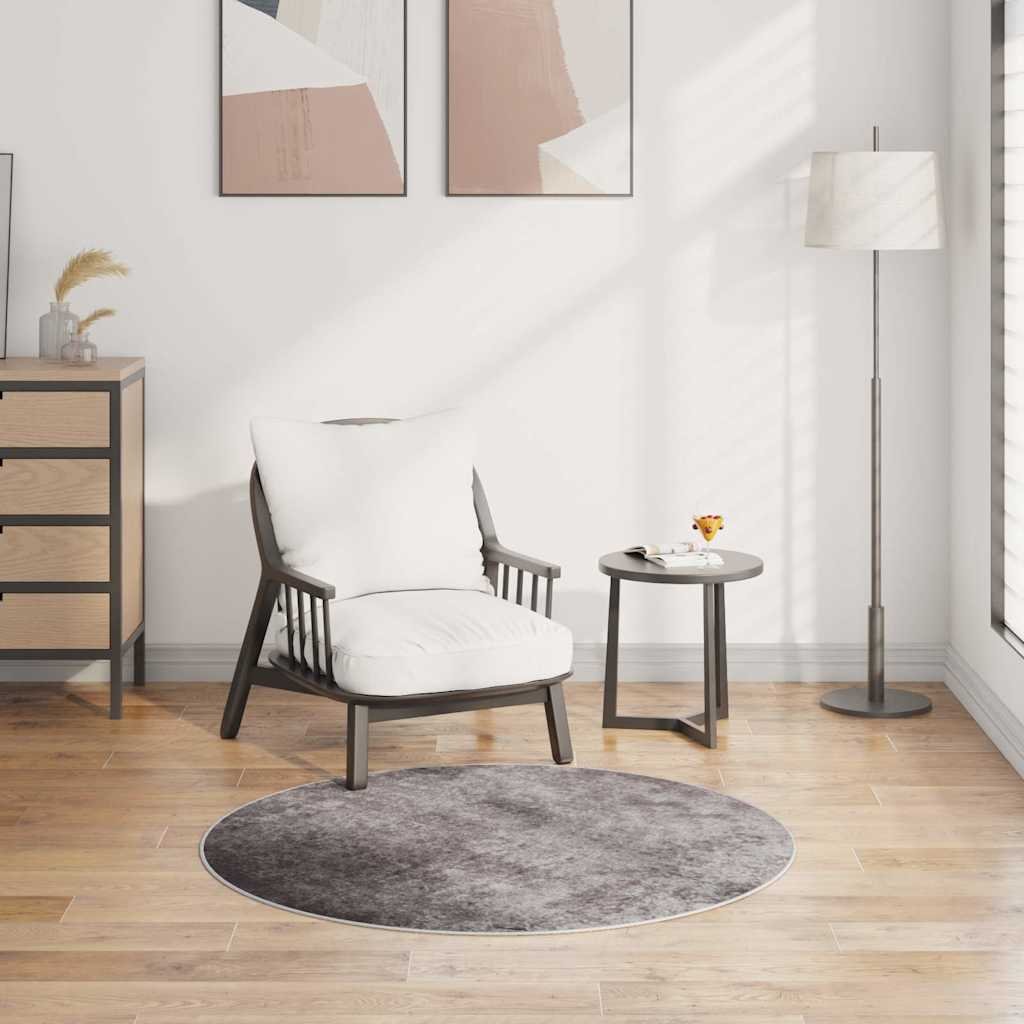 Washable non-slip rug (ø120cm)