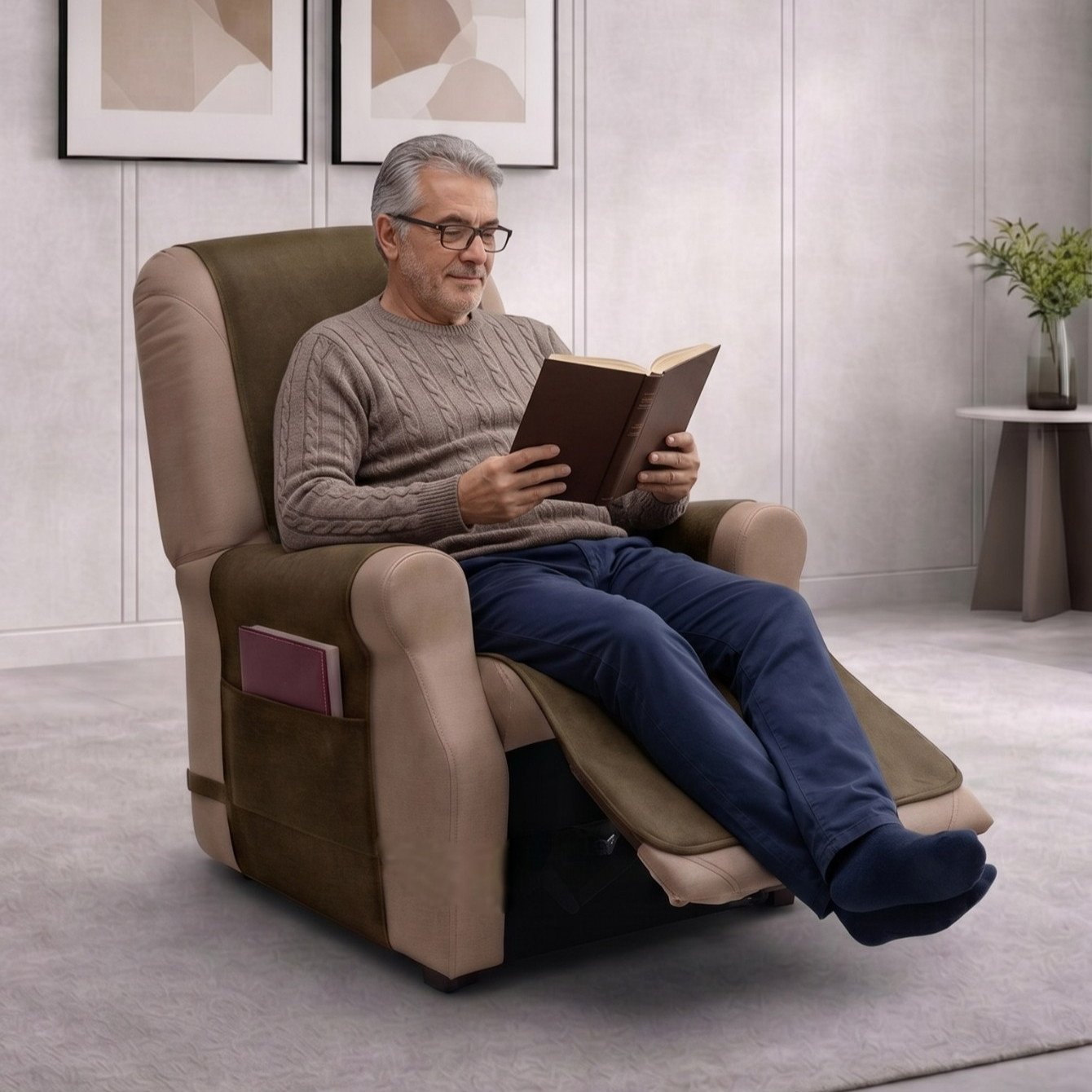 Premium Waterproof Armchair Cover - Compact Living Series - Image 4