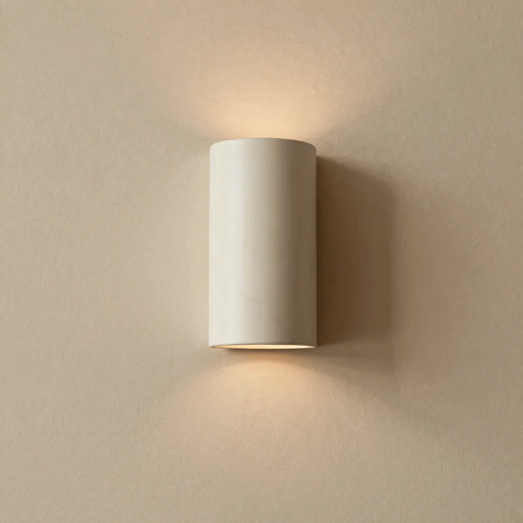 Modular Plaster Wall Sconce